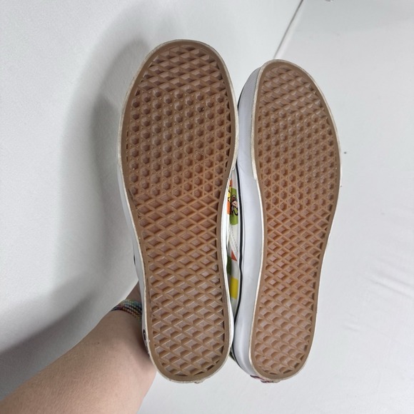 Disney Parks 50th Mickey & Friends Vans Off The Wall Slip On Shoes Mens 12 - Picture 8 of 11